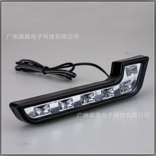 12LED汽车日间行车灯 L型日行灯 厂家直销7字型日行灯 led日行灯