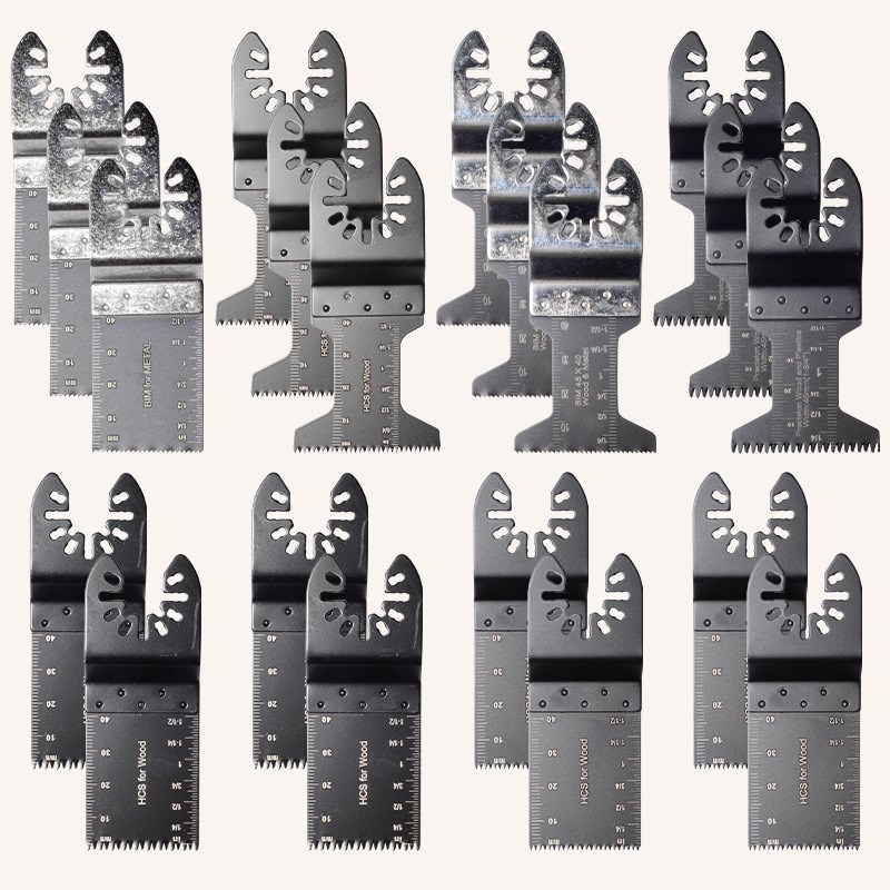 20pc混合万用宝锯片套装木工软金属万用宝摆动锯片工具附件