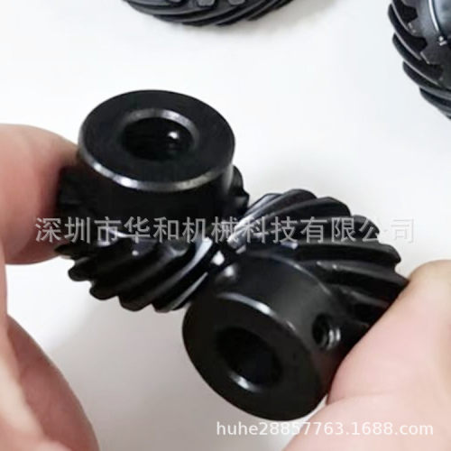 螺旋齿轮斜齿轮交错轴90度转向齿轮代替伞齿轮蜗杆蜗轮15T26T30T