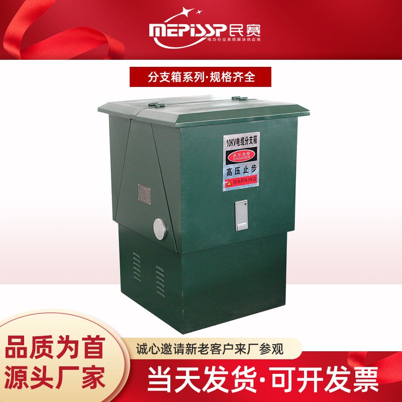 10KV  DFW-12不锈钢T型分接箱一进二三出欧式高压电缆分支箱