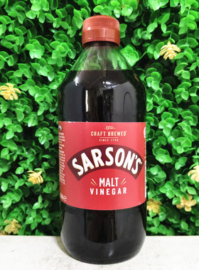 568ml英国麦芽醋凉拌菜沙拉食醋调味料SARSON'S Vinegar Malt进口