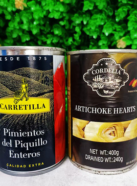 卡利亚牌朝鲜蓟罐头甜红椒CORDELIA ARTICHOKE HEARTS MUSHROOMS
