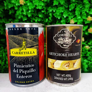 卡利亚牌朝鲜蓟罐头甜红椒CORDELIA ARTICHOKE HEARTS MUSHROOMS