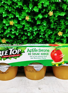 678g美国进口苹果酱APPLE SAUCE ORIGINAL NO SUGAR代购调味酱