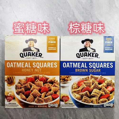 桂格美国进口燕麦片蜂蜜味
