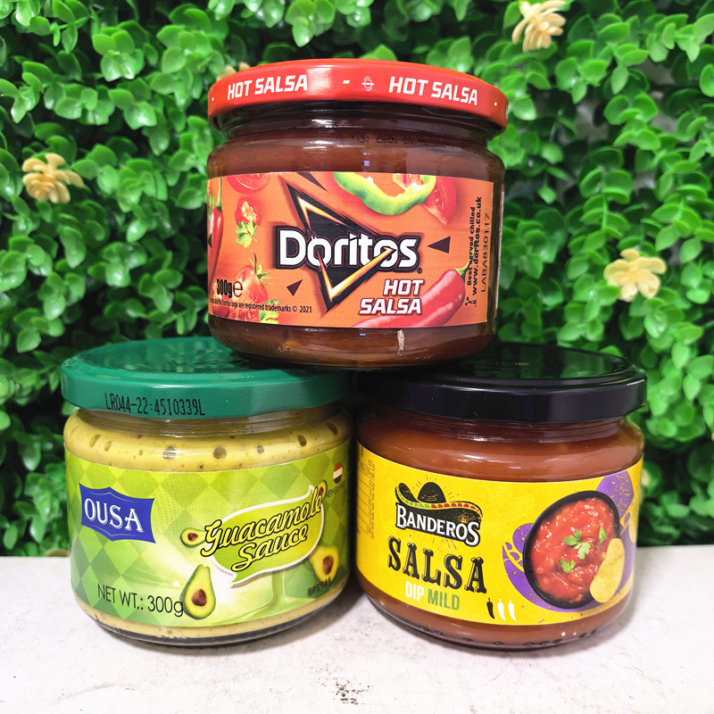 牛油果酱莎莎酱Doritos HOT SALSA SAUCE多力多滋玉米薯片芝士酱图片