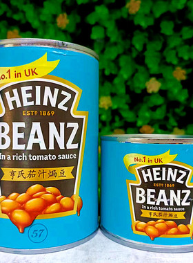 英国进口亨氏牌茄汁焗豆低糖低脂HEINZ BEANZ TomatoSauce LowFat
