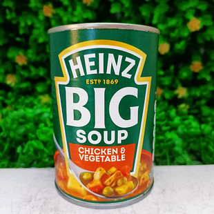 英国进口亨氏牌鸡肉蔬菜汤HEINZ Chicken VEGETABLE Soup代购现货