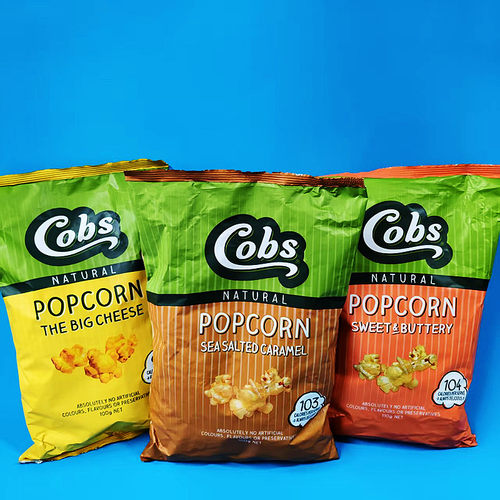 酷波爆米花天然即食Cobs休闲膨化食品POPCORN黄油海盐芝士奶酪味