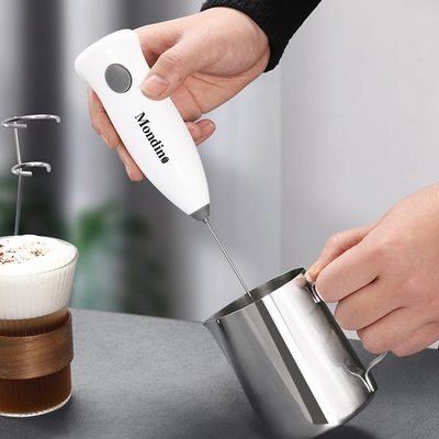 牛奶手持奶泡打器电动泡发打泡器打沫咖啡奶打奶器器机搅拌器迷你