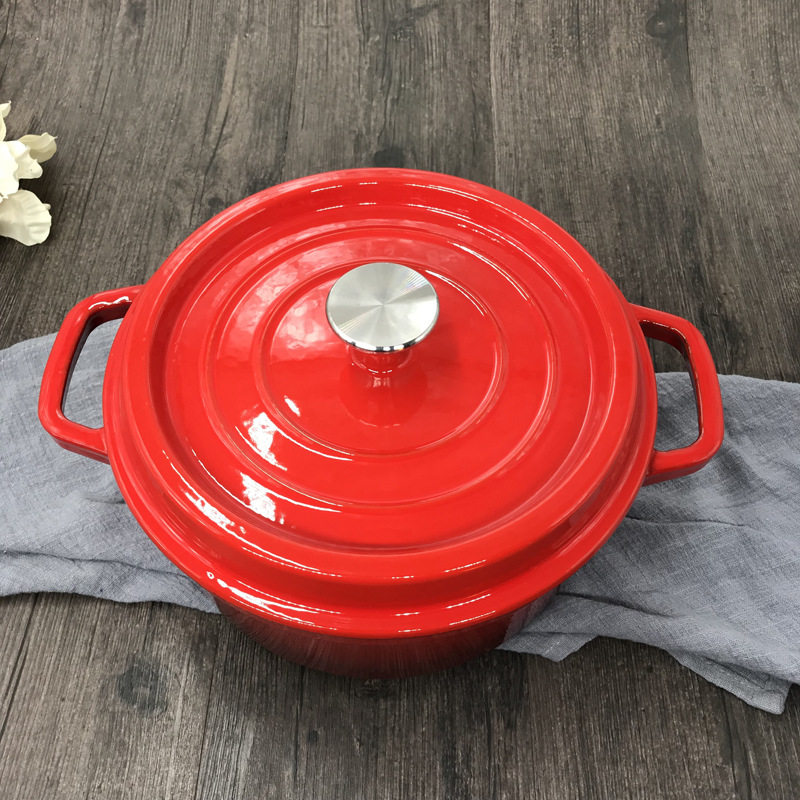 铸铁汤锅生铁锅涂层不粘煲搪瓷锅珐琅锅礼品出口加厚无|ruв категории кухня/посуда, посуда, горшок/горшок/чайник, суп - от Buy2taobao.com для оказания профессиональной услуги покупки агента Taobao