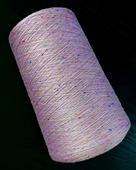 彩点线 毛线夏季 手工编织diy棒针钩针毛线蕾丝细线女士短袖 线中袖