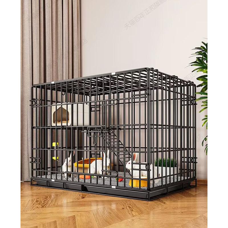 兔笼子家用大号室内养兔子专用别墅自动清粪侏儒兔荷兰猪豚鼠小窝