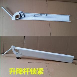 .通用搅拌车配件伸缩升降固定杆水泥混凝土罐放料斗手摇杆锁紧机