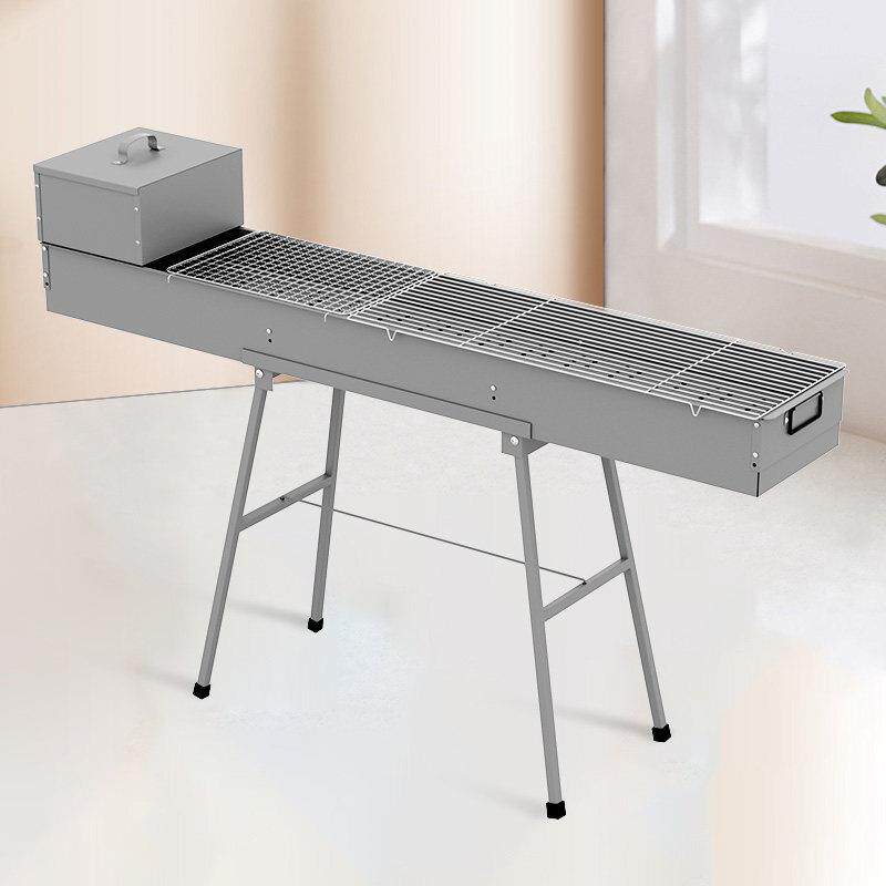 加宽1.5米长*26*80加厚商用蝶烤香烧烤炉子户外大号木炭烧烤架