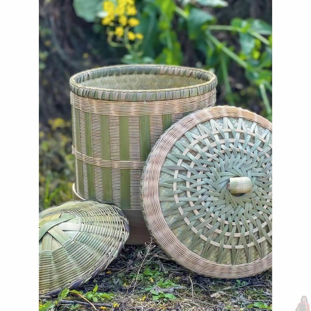 商用家用手工竹编甑子正子厨房传统竹制竹制品神器编织蒸笼蒸饭筒