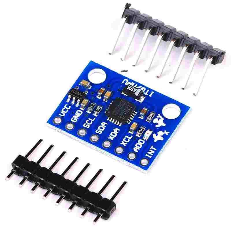 MPU-6050模块 三轴加速度 陀螺仪6DOF模块 送代码原理图