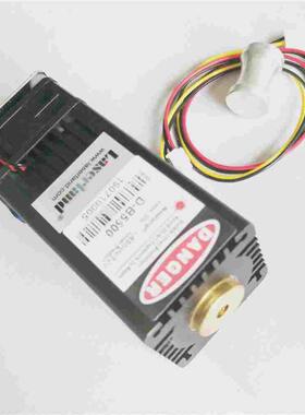 4060足功率5.5W 450nm蓝光激光器模组PWM TTL控制不锈钢雕刻FL22