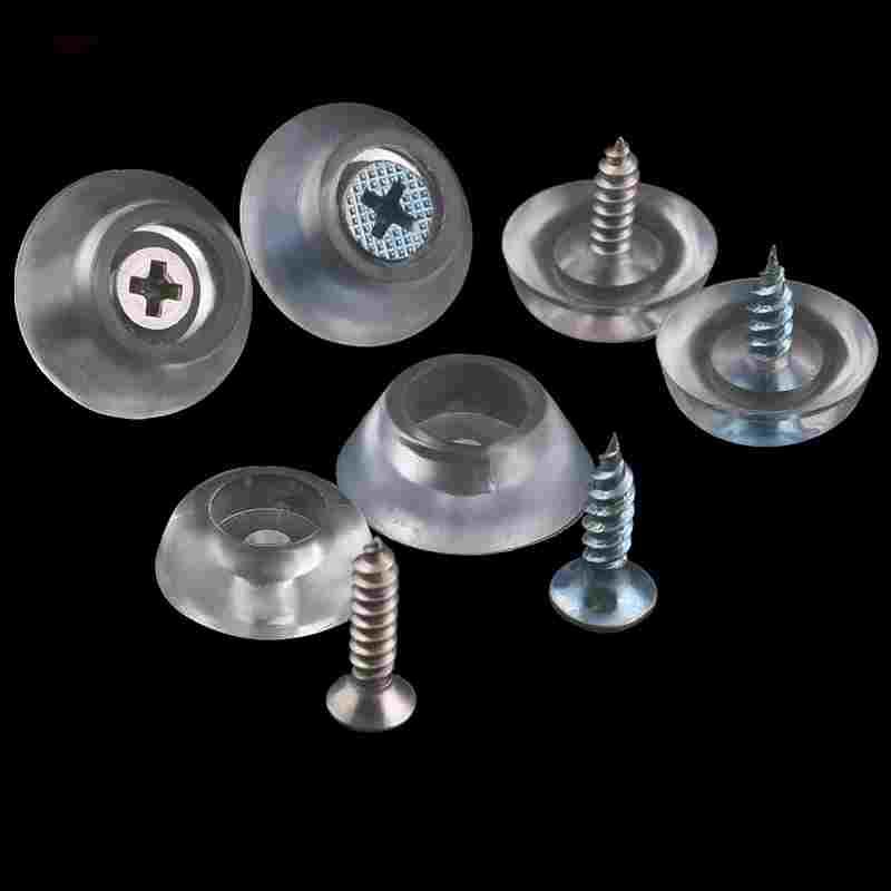 硅胶垫 透明脚垫 家具脚钉防滑垫 软橡胶垫 餐椅垫17mm20mm配螺丝