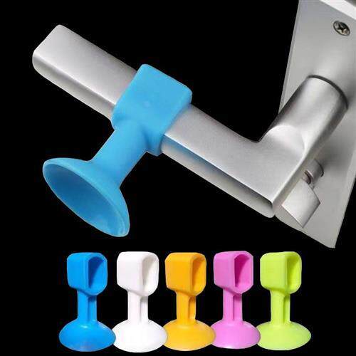 免打孔硅胶门吸卫生间门把手吸盘防撞垫厕所门挡卧室门后吸门