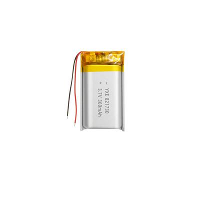 821730锂电池A品电遥控车电推剪360mAh3.7VUL认证聚合物电芯电瓶