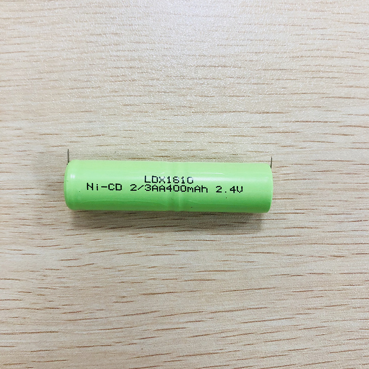 定制NI-CD 2/3AA400MAH 2.4V镍氢电池现货