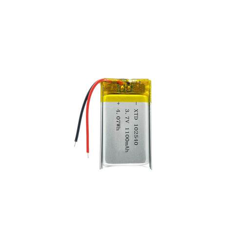 102540聚合物锂电池1100mAh 3.7V直播声卡VR补水仪A品软包电芯