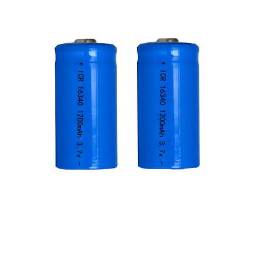 数码相机16340锂电池3.7V 1200mAh 高品质CR123A 激光笔电芯