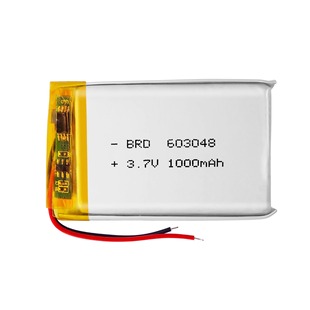 A品聚合物锂电池603048 1000mAh 3.7V吸黑头仪电动吸奶器充电电池