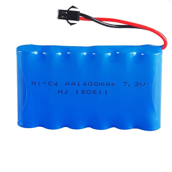 7.2V 1400mAh镍镉电池组AA5号充电电池博聪2014-SF遥控车电池定制