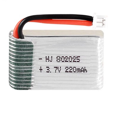 TK106迷你四轴飞行器3.7V 220mAh航模锂电池802025