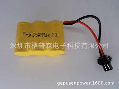 2/3AA镍镉电池组 NI-CD2/3AA700mAh 3.6V 4.8V 6.0V 多种玩具电池