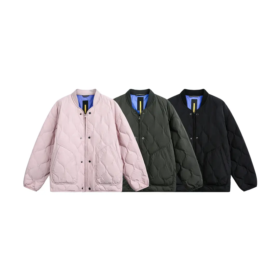 【羽绒系列】90白鸭绒葫芦纹设计感道袍羽绒服-JS9049