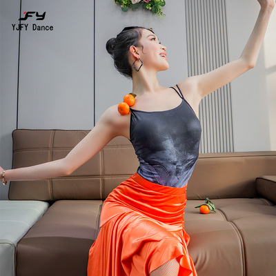 又见梵羽拉丁舞蹈服套装