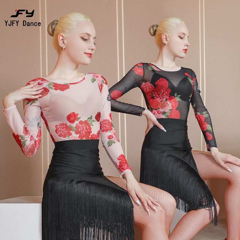 又见梵羽成年新款网纱w400体操服