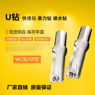 WC/SP型U钻3倍径63 63.5 64 64.5 65 65.5 66 66.5 67 67.5可定做