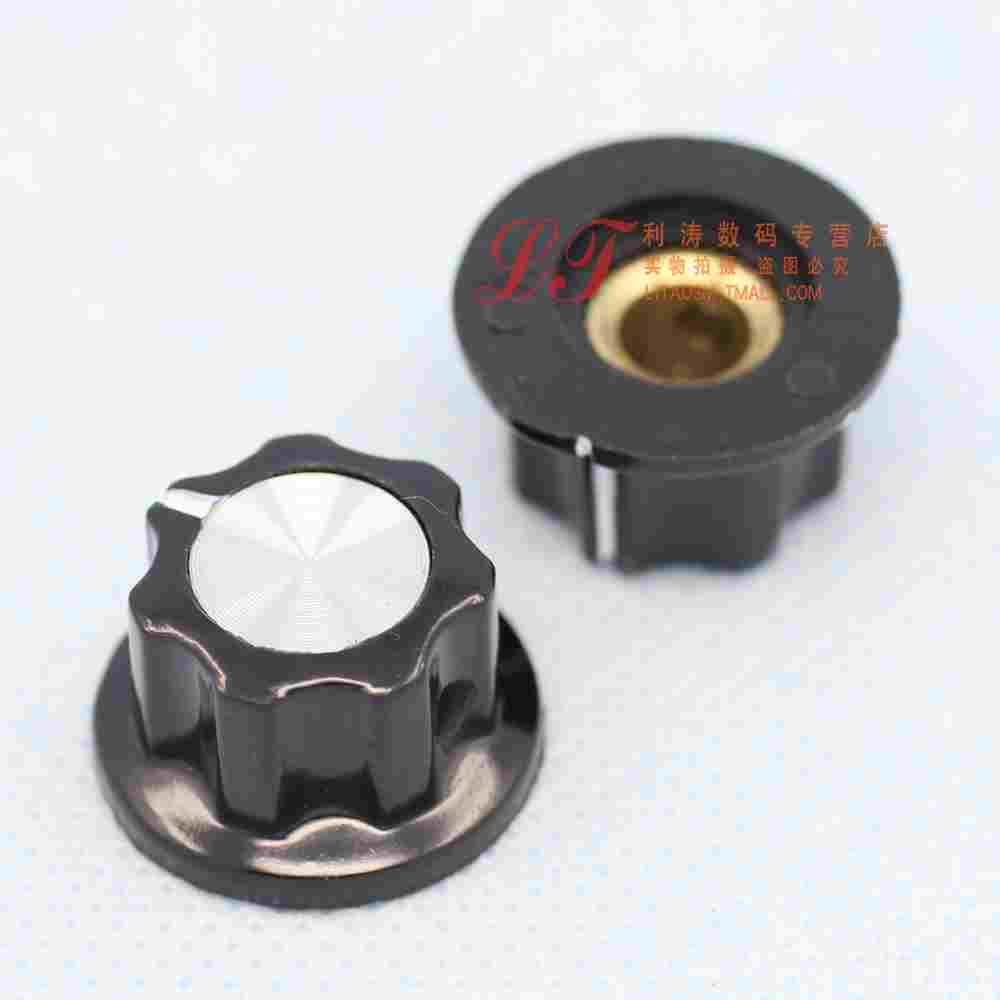 利涛丨MF-A03 电位器旋钮 RV24 3590S帽子（铜芯)6mm（5只）