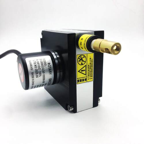 高精度拉绳 拉线式位移传感编码器闸门测距旋转增量式编码器脉冲