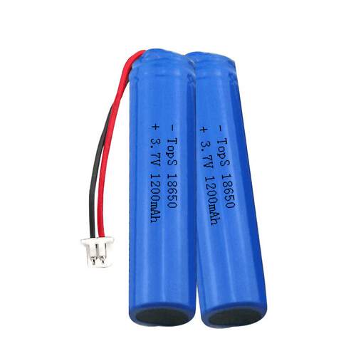 3.7V一字型1200mah18650锂电池长条LED灯管可充电箱消防应急电池