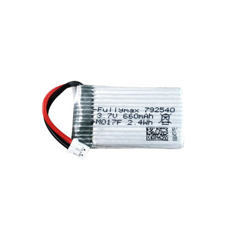 802540 乐迪F121/F110S四轴迷你穿越机1S3.7V 600mAh 25C锂电池PH