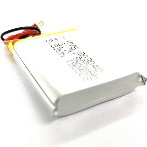 源头电池厂家国标803040 3.7V 900mAh 挂脖风扇专用聚合物锂电池