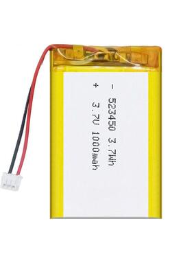 聚合物锂电池523450 623450暖手宝平板电池A品3.7V行车记录仪电池