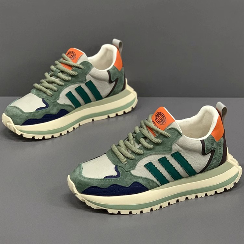 男鞋冬季2025新款休闲阿甘鞋子潮鞋百搭软底跑步运动鞋男士老爹鞋