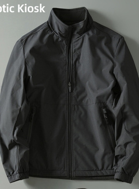 Cryptic Kiosk摇粒绒棉衣外套男秋冬季2025新款高端休闲男士棉服