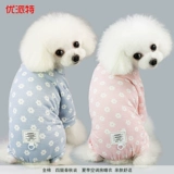 Собака четвероногий осень и зимняя пижама домашняя одежда для домашней одежды Померанская тайди Баго трах