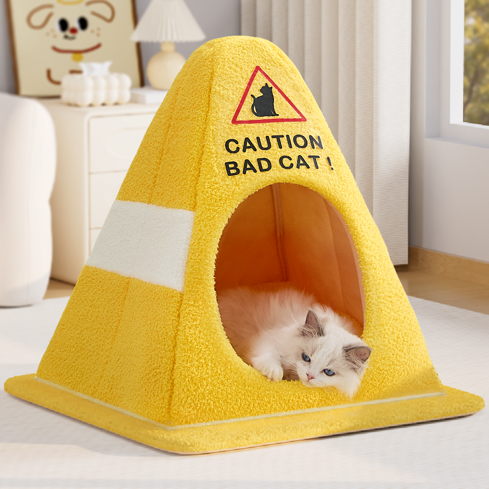 网红路障猫窝保暖好睡又好玩