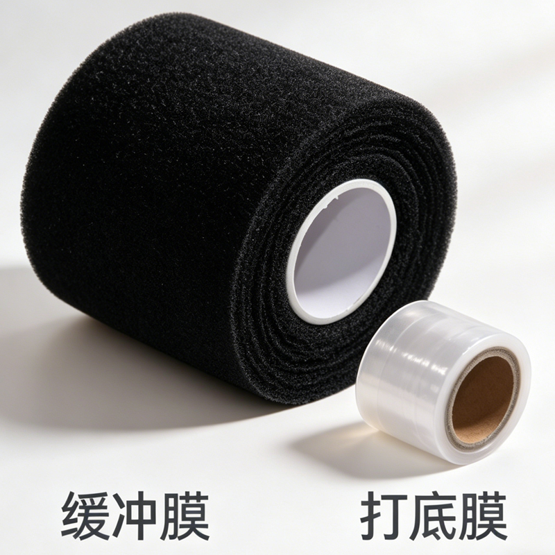 【一套】羽毛球拍缓震膜网球拍手胶打底膜羽毛球减震膜缓冲握把柄