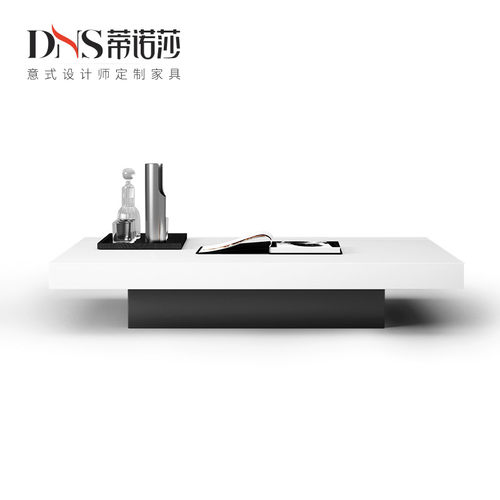 蒂诺莎岩板方形意式极简茶几