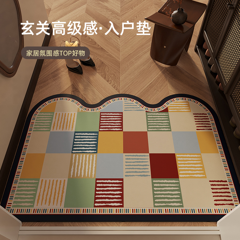 2025新款入户门地垫进门脚垫子防滑耐磨可裁剪门口地毯玄关脚垫子