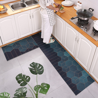 轻奢可擦皮革家用防水防油地垫